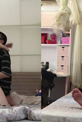 91小哥和漂亮女友从床上干到洗手间 完美露脸