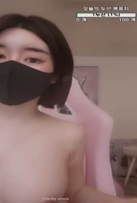 韩国大奶主播在椅子上自慰诱惑！