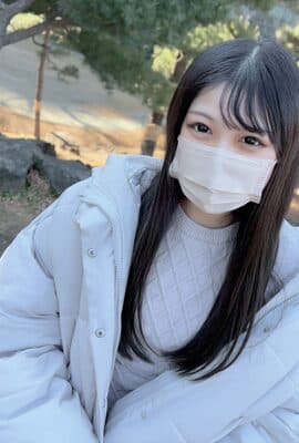 第一次拍摄·外观！ ！在道元坂的咖啡馆工作的 20 岁娃娃脸学生。!
