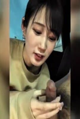 极品美娇妻车震口爆，太他妈喜欢这款了，口活技术一流看上去巨反差！