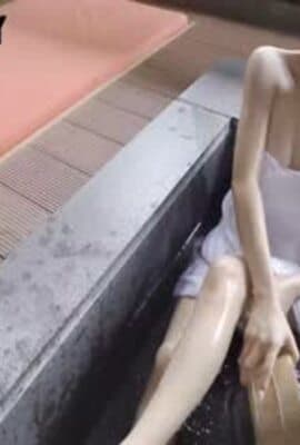 [台湾温泉女子] 汤女 - FeiFei霏霏 璞石丽致温泉 露天风吕