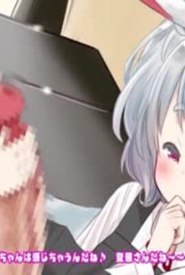 ふたなり!みこちゃん けもみみ美少女は尿道をいじめられるとすぐに大量射精しながらイッちゃいます